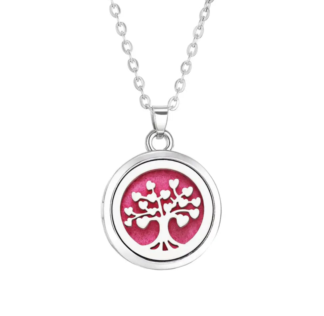 Aromatherapy Locket Necklace (Flowering Tree) (Coming Soon) Aroma Jewelry Your Oil Tools 
