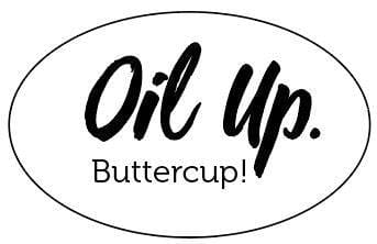 Oil Up Buttercup Oval Label Accessories Your Oil Tools 