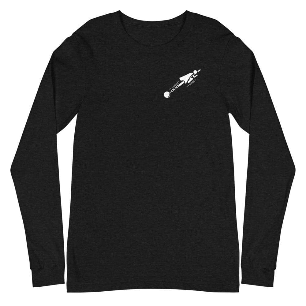 Unleash Your Strengths Unisex Long Sleeve Tee Apparel Your Oil Tools Black Heather XS 
