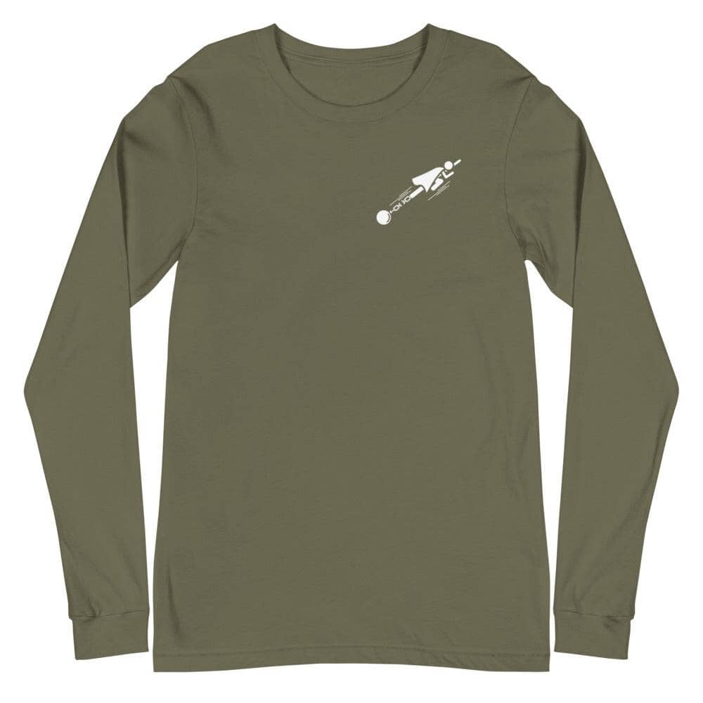 Unleash Your Strengths Unisex Long Sleeve Tee Apparel Your Oil Tools Military Green XS 