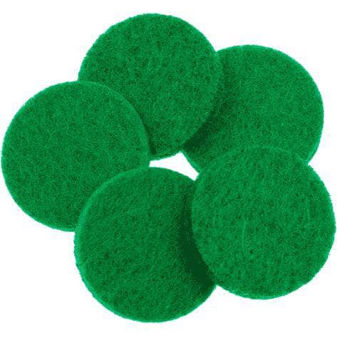 25mm Green Replacement Pads (Pack of 10) Aroma Jewelry Your Oil Tools 