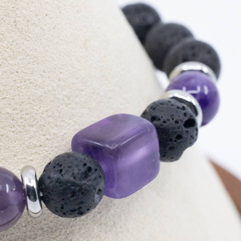 Lava Rock Bracelet (Bloom) Aroma Jewelry Your Oil Tools 