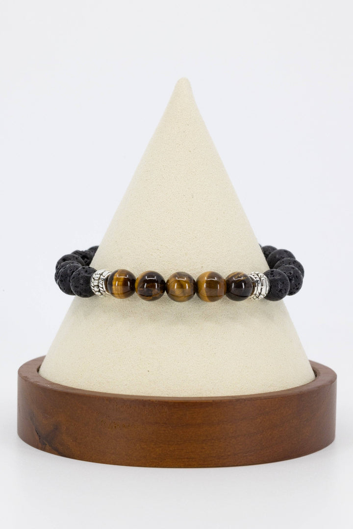 Lava Rock Bracelet (Focus) Aroma Jewelry Your Oil Tools 