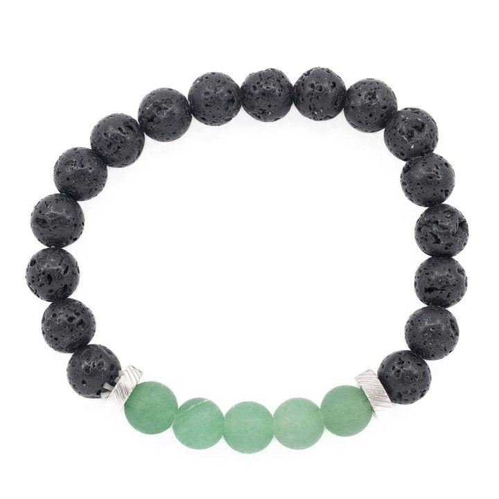 Lava Stone Bracelet (Frost) Aroma Jewelry Your Oil Tools 