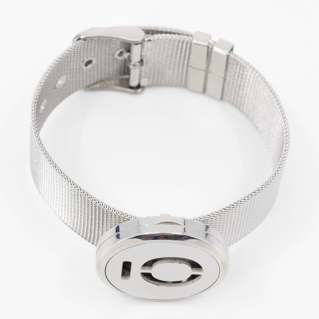 "O" Stainless Steel Aroma Bracelet Aroma Jewelry Your Oil Tools 