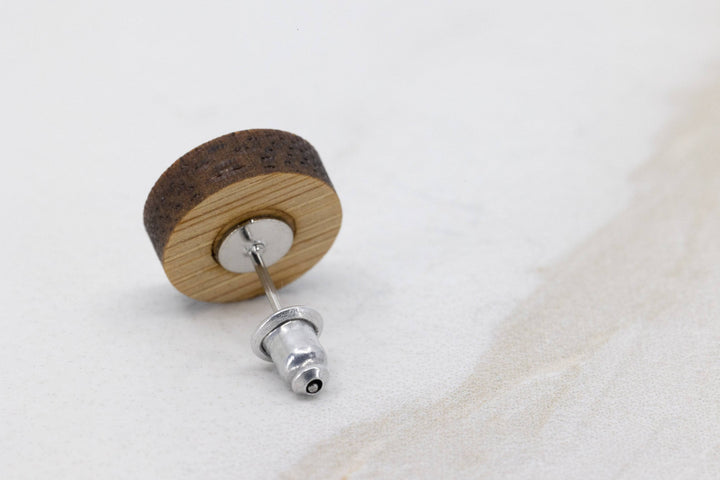 Wooden Stud Aroma Earrings (Paw Print) Aroma Jewelry Your Oil Tools 