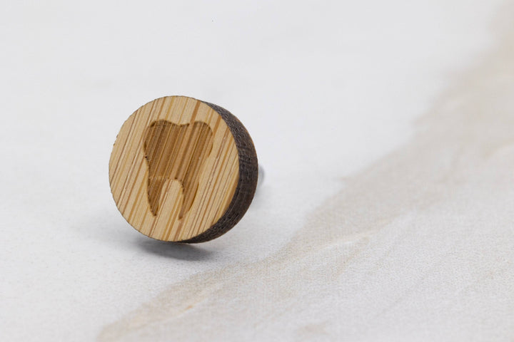 Wooden Stud Aroma Earrings (Tooth) Aroma Jewelry Your Oil Tools 
