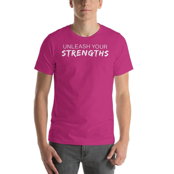 Unleash Your Strengths - Unisex t-shirt Your Oil Tools Berry S 