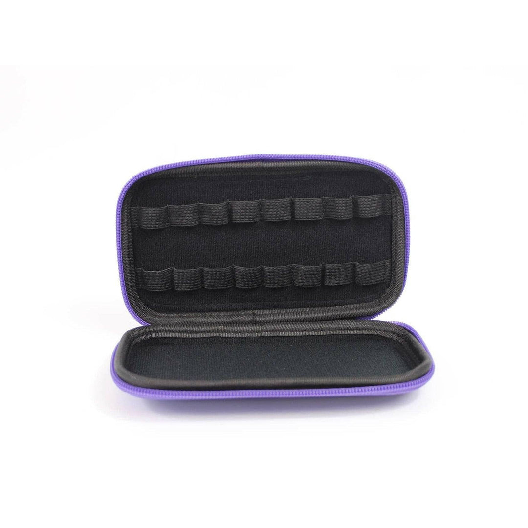5/8 & 1/4 dram Sample Hard Cover Case (Purple) Cases Your Oil Tools 