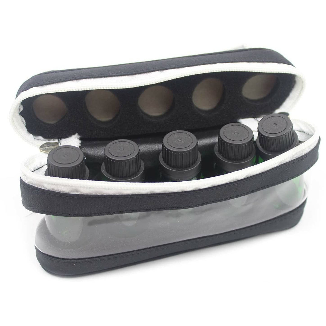 Black Window Case - (Holds 5 Oils) Cases Your Oil Tools 