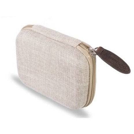 Hemp Hard Shell Travel Essential Oil Carry Bag (Sand) Cases Your Oil Tools 