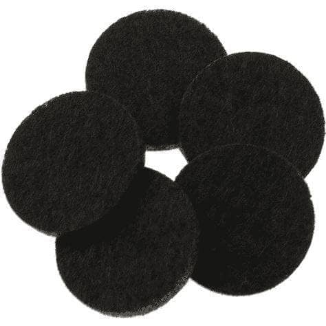 25mm Black Replacement Pads (Pack of 10) Diffusers Your Oil Tools 