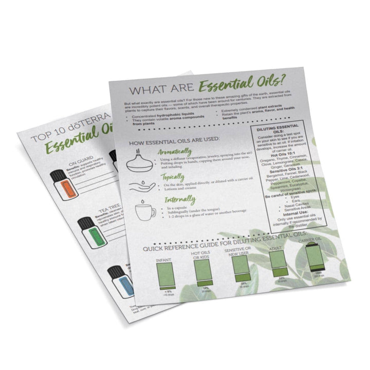 What are Essential Oils? Tear Sheet Digital Your Oil Tools 