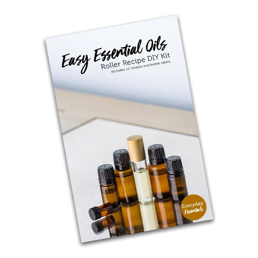 Easy Essential Oils Recipe Bi-Fold DIY Your Oil Tools 