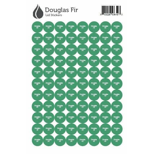 Lid Stickers (Douglas Fir) DIY Your Oil Tools 