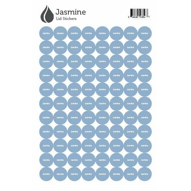 Lid Stickers (Jasmine) DIY Your Oil Tools 