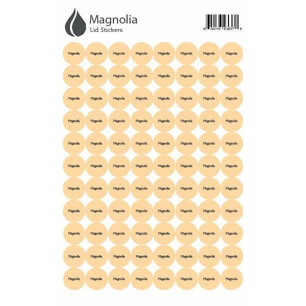 Lid Stickers (Magnolia) DIY Your Oil Tools 