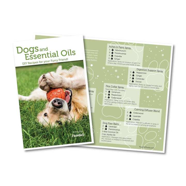 New! Dogs Recipes & Labels DIY for Essential Oils DIY Your Oil Tools 