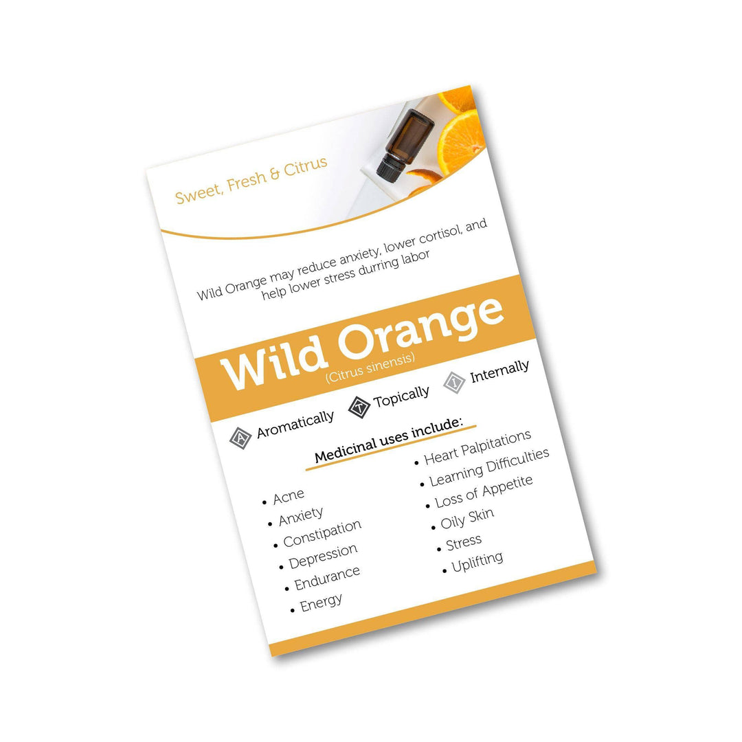 Oil Sharing Sheets (Wild Orange) DIY Your Oil Tools 