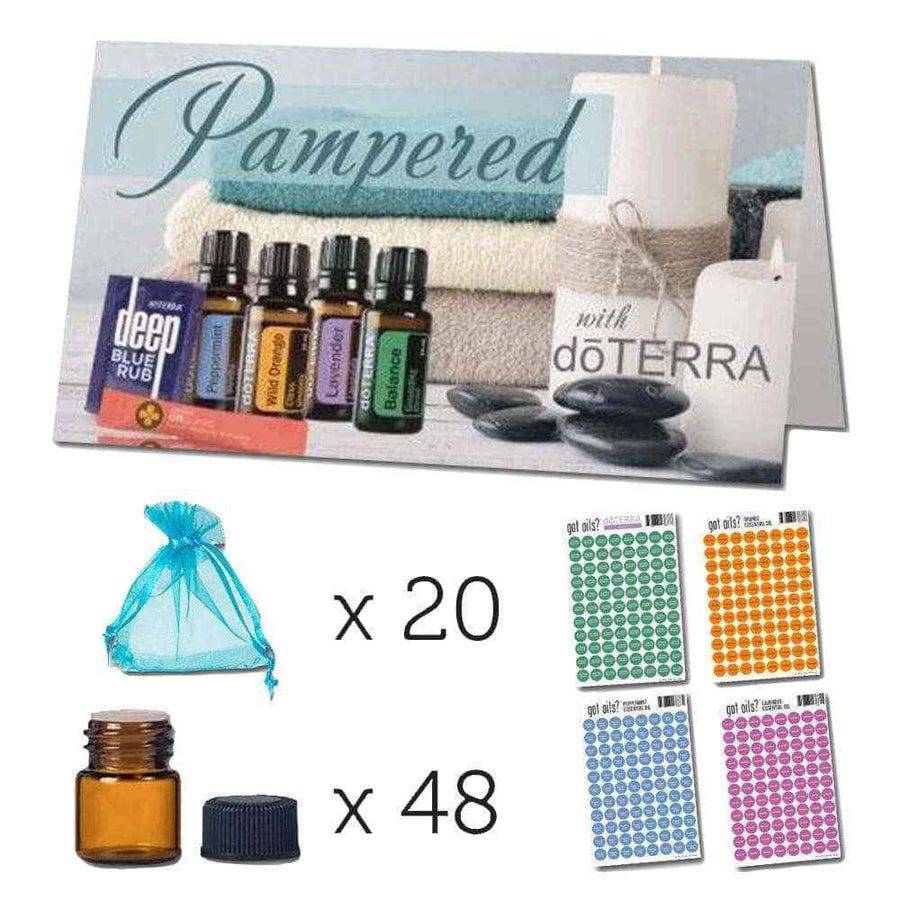 Pampered with doTERRA Sampling Kit – Your Oil Tools