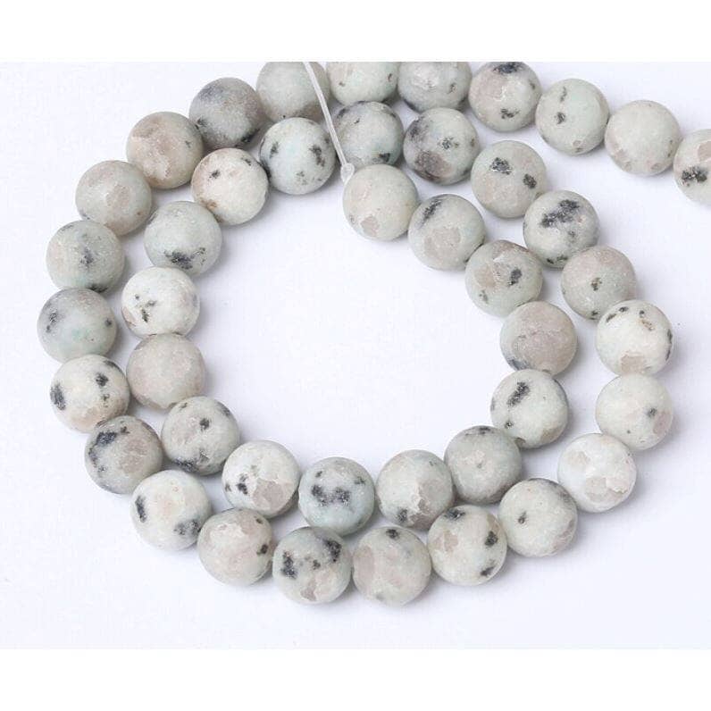 8mm Matte Tianshan Blue Stone Gemstone Beads Gemstone Your Oil Tools 