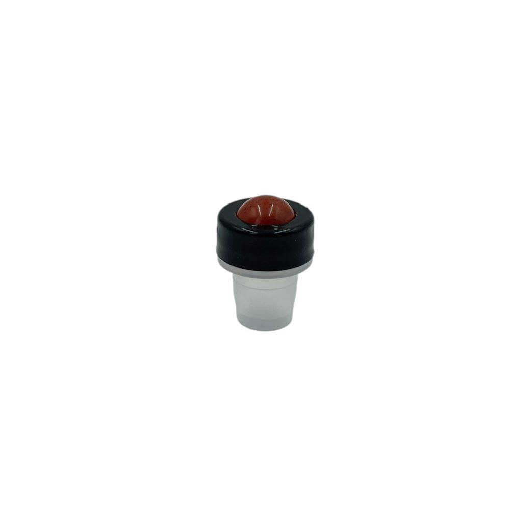 Gemstone Roller Top Leak Guard™ (Red Jasper) Gemstone Your Oil Tools 