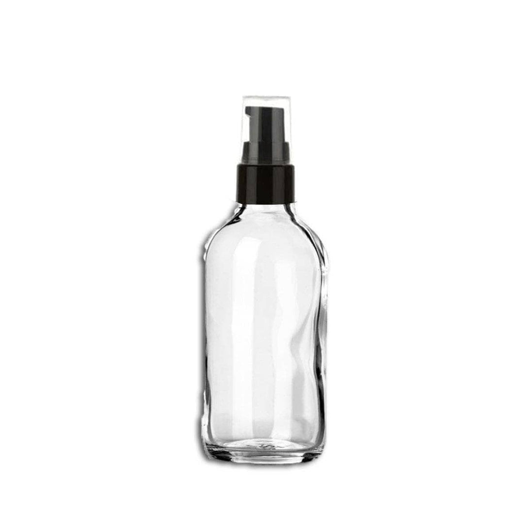 2 oz Clear Glass Bottle w/ Treatment Pump Glass Treatment Bottles Your Oil Tools 