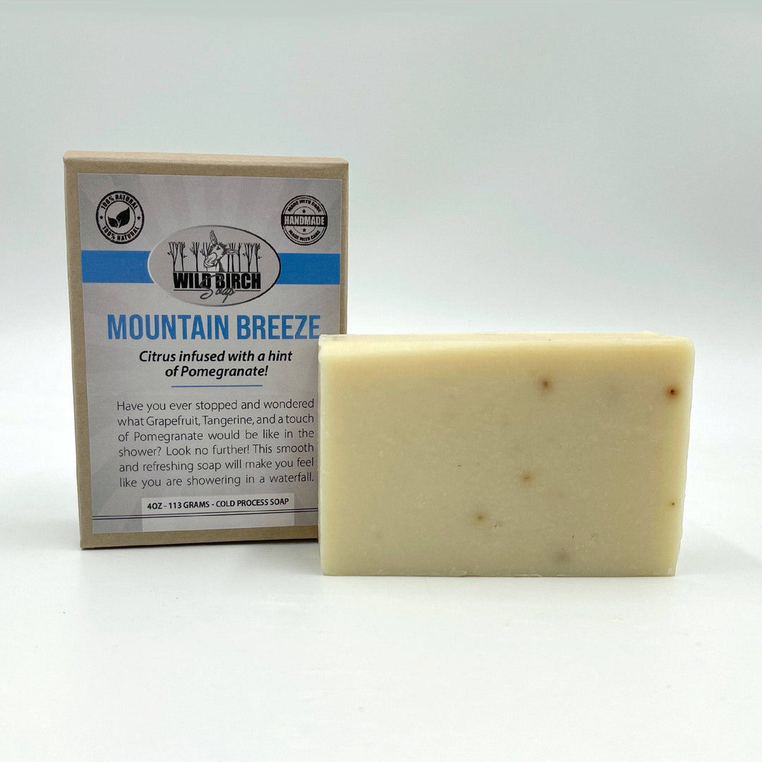 Mountain Breeze Bar Soap by Wild Birch Soap Home Care Your Oil Tools 