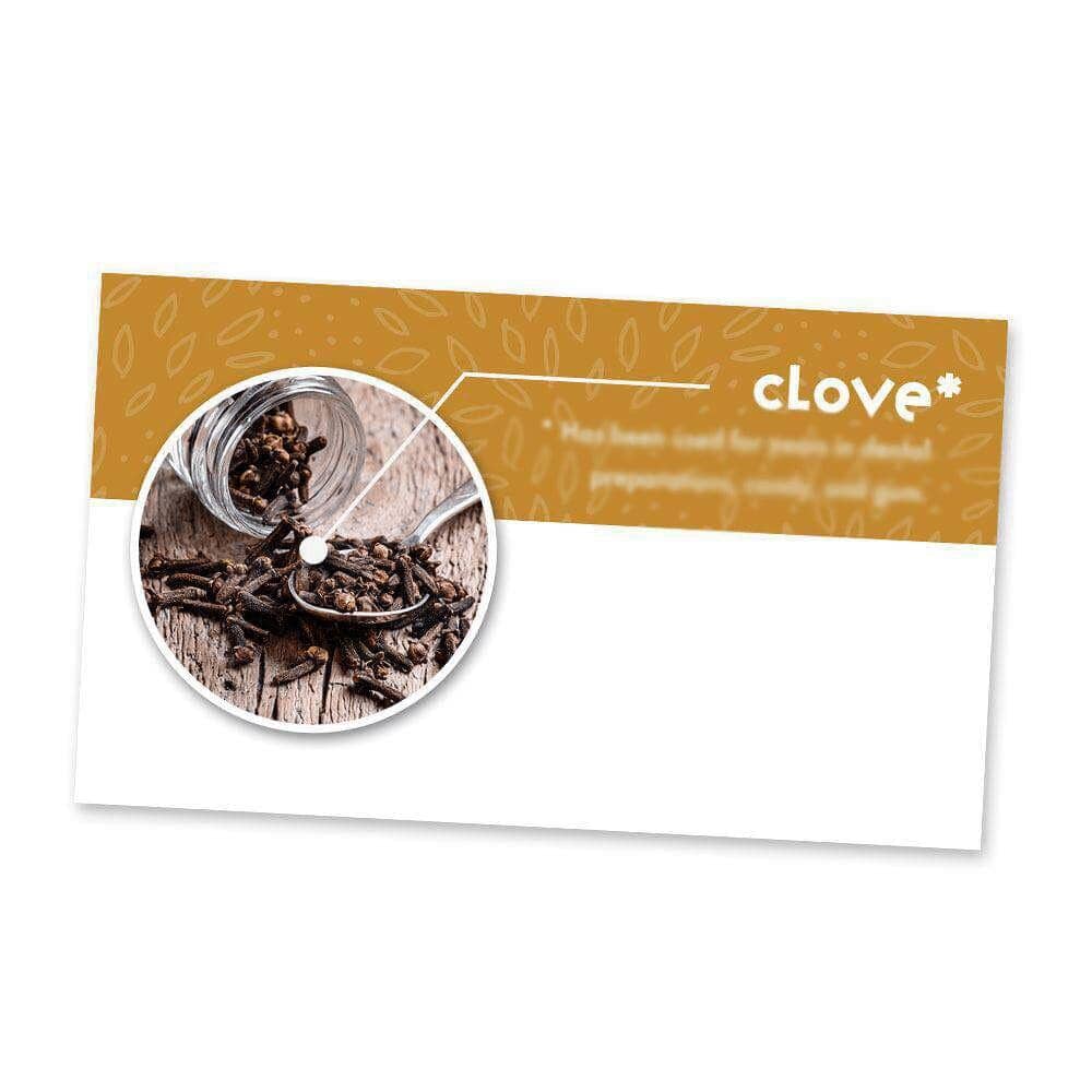 Clove Essential Oil Cards (Pack of 10) Media Your Oil Tools 