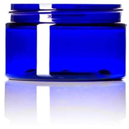 4 oz PET Blue Plastic Jar (Cap NOT Included) Plastic Jars Your Oil Tools 