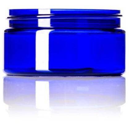 8 oz PET Blue Plastic Jar (Cap NOT Included) Plastic Jars Your Oil Tools 