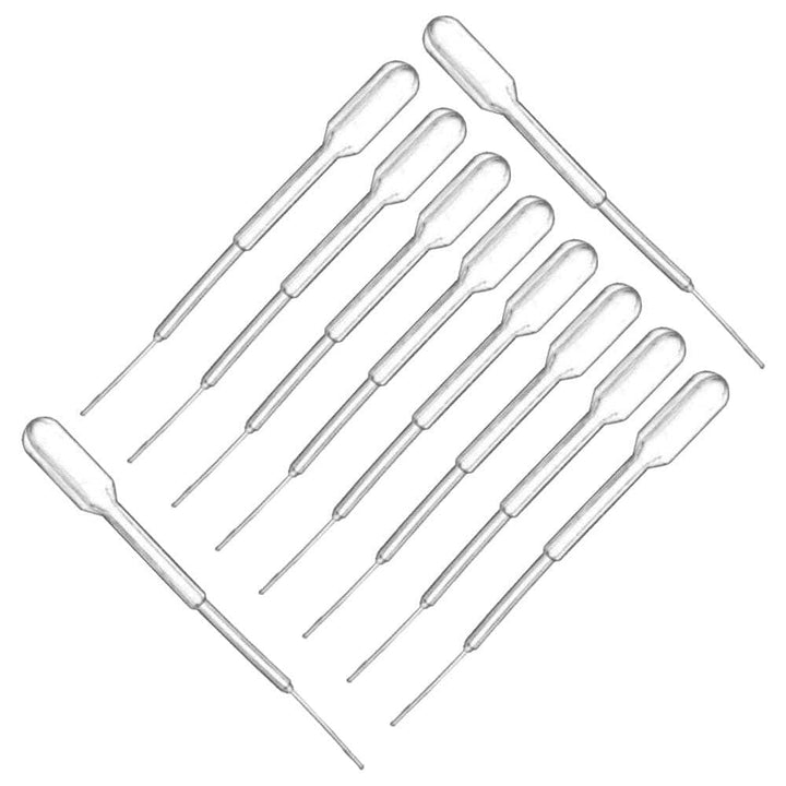 1.5 ml Fine-Tip Plastic Disposable Pipettes (Pack of 10) Plastic Storage Bottles Your Oil Tools 