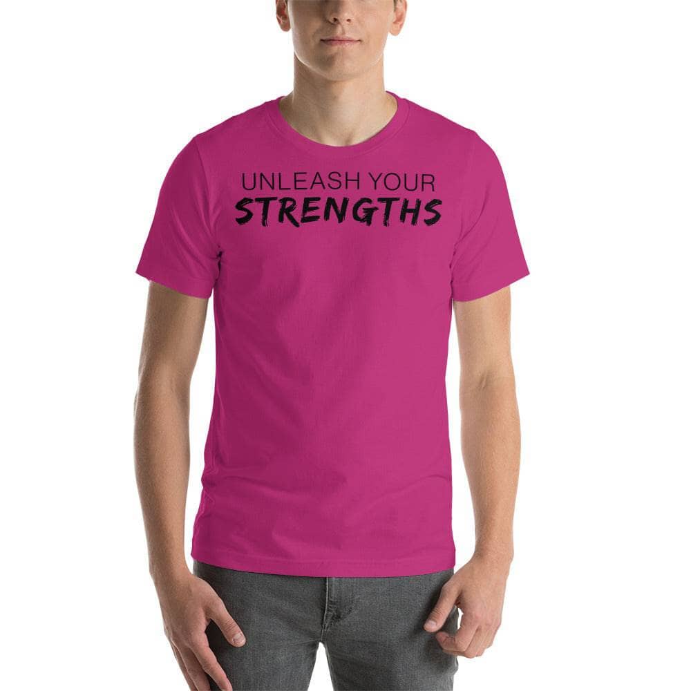 Unleash our Strengths - Unisex t-shirt Your Oil Tools Berry S 