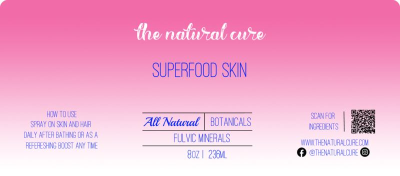 Super Food Skin Spray thenaturalcure 