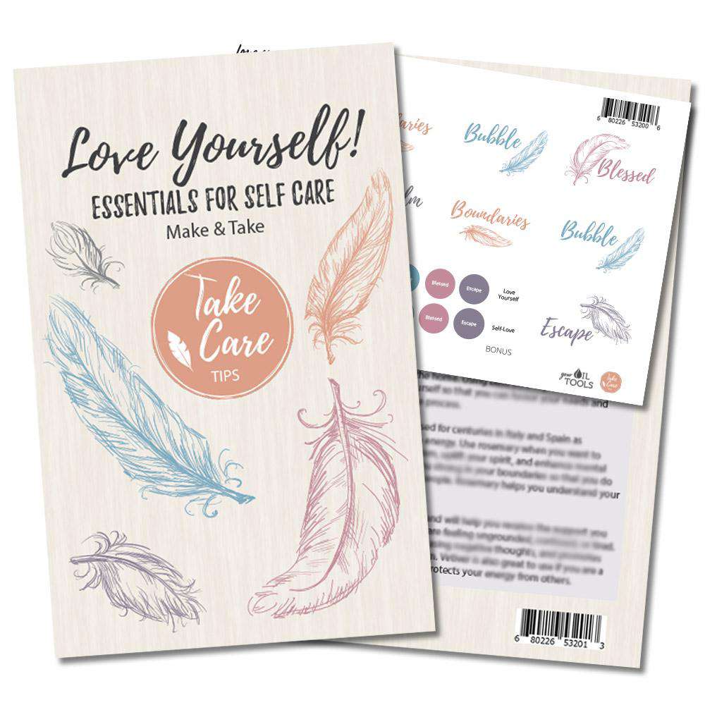 Love Yourself Recipes & Labels DIY for Essential Oils DIY Take Care 