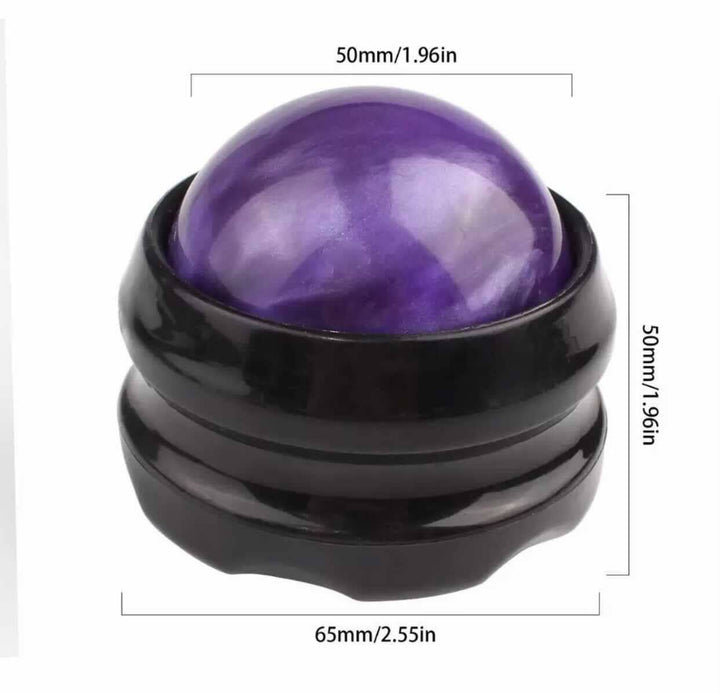 Massage Ball (Purple) Accessories Your Oil Tools 