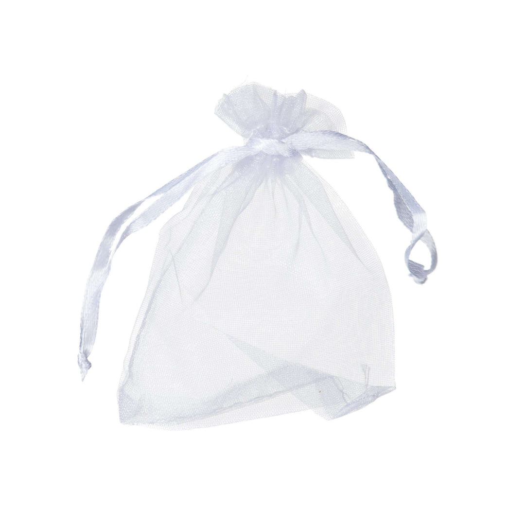 White Organza Bags 4"x6" (Pack of 10) Accessories Your Oil Tools 