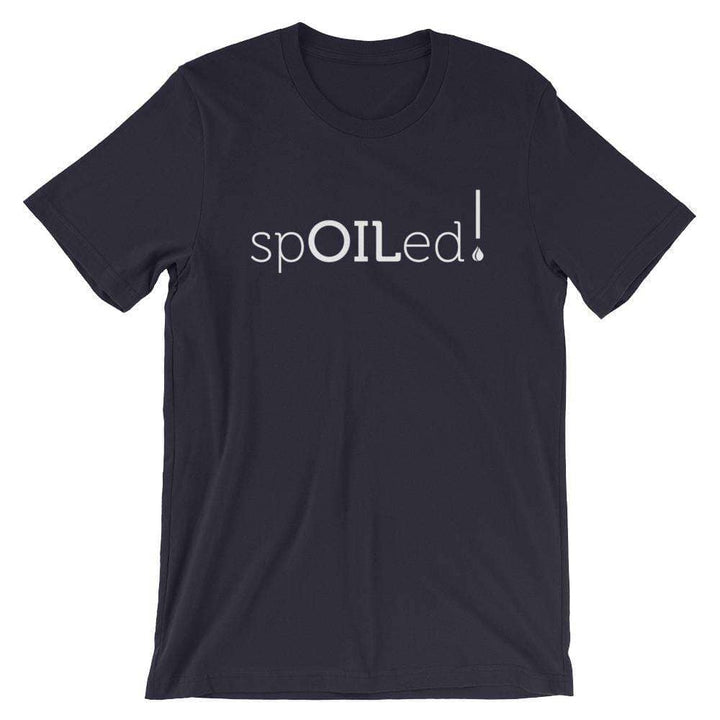 SpOILed! Short-Sleeve Unisex T-Shirt Apparel Your Oil Tools Navy S 