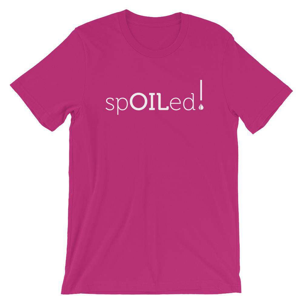 SpOILed! Short-Sleeve Unisex T-Shirt Apparel Your Oil Tools Berry S 