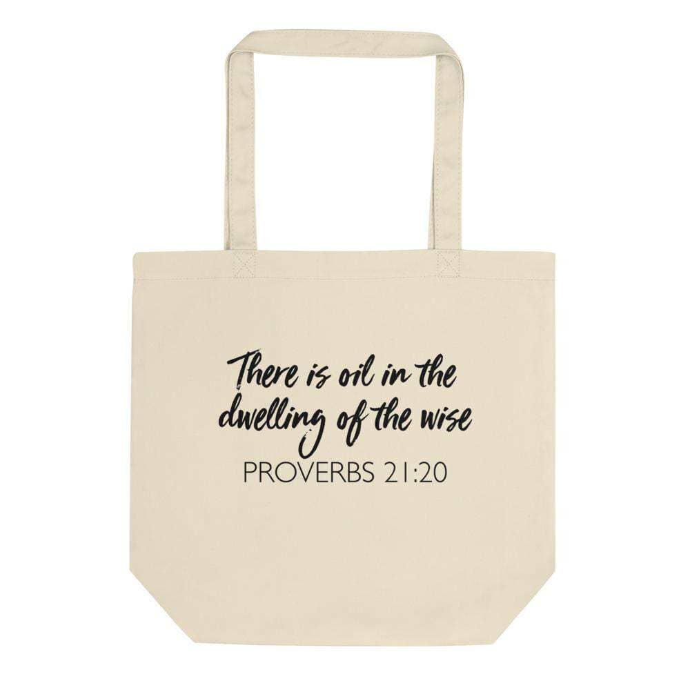 Dwelling of the Wise Eco Tote Bag Apparel Your Oil Tools 