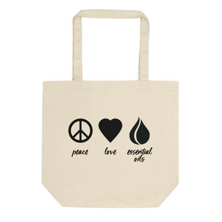Peace Love Oils Eco Tote Bag Apparel Your Oil Tools 