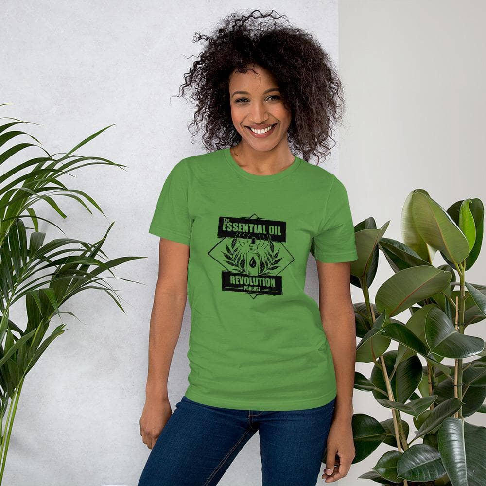 Essential Oil Revolution T-Shirts Apparel Your Oil Tools Leaf S 
