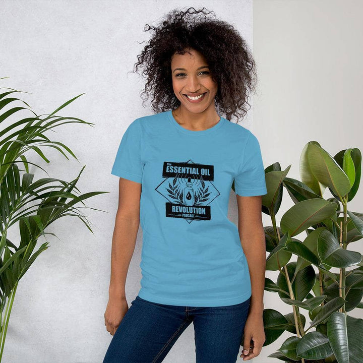 Essential Oil Revolution T-Shirts Apparel Your Oil Tools Ocean Blue S 