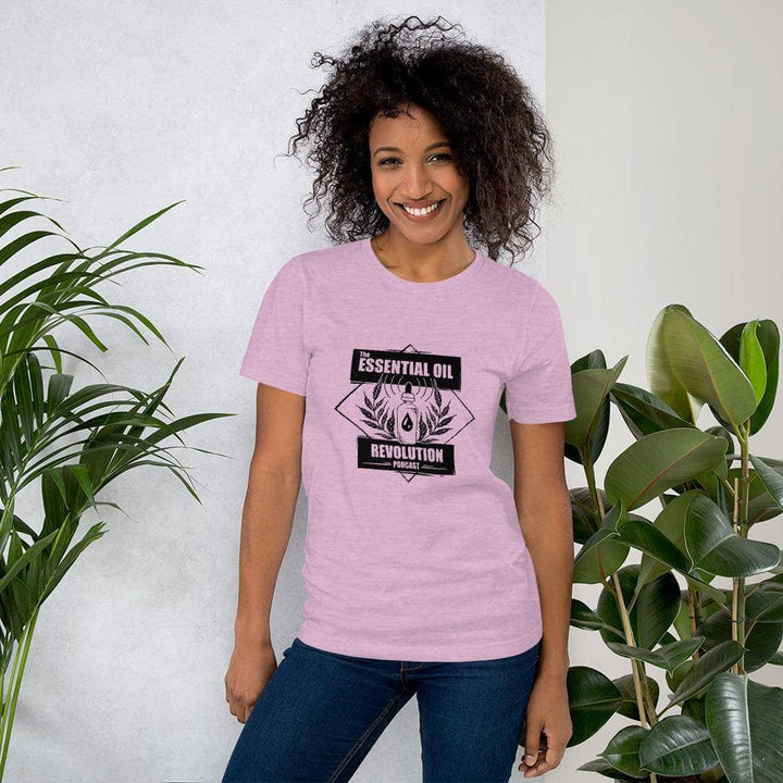 Essential Oil Revolution T-Shirts Apparel Your Oil Tools Heather Prism Lilac XS 