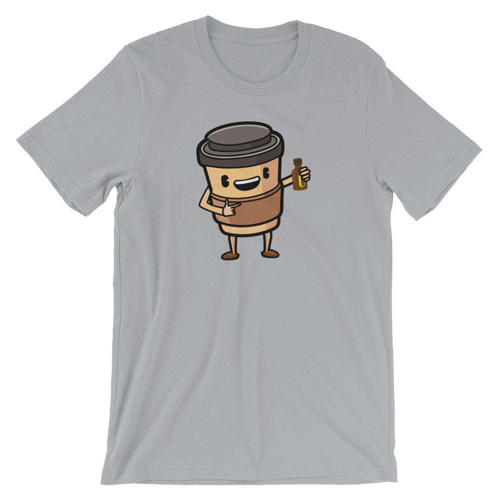 Coffee Buddy T-Shirt Apparel Your Oil Tools Silver S 