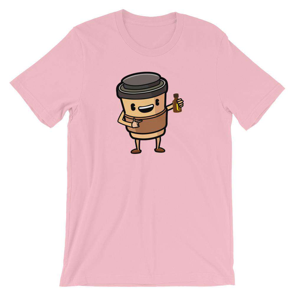 Coffee Buddy T-Shirt Apparel Your Oil Tools Pink S 
