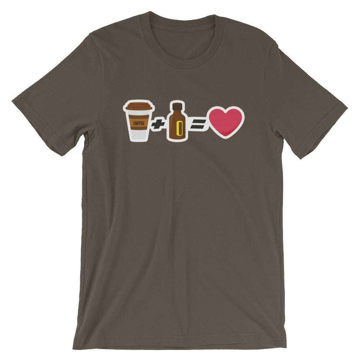 Coffee Lover T-Shirt Apparel Your Oil Tools Army S 