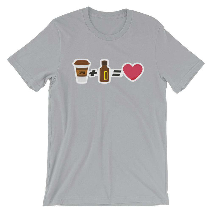 Coffee Lover T-Shirt Apparel Your Oil Tools Silver S 