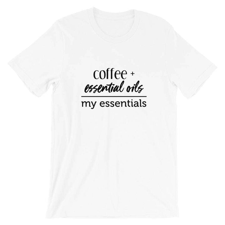 My Essentials (Light) Short-Sleeve Unisex T-Shirt Apparel Your Oil Tools White XS 