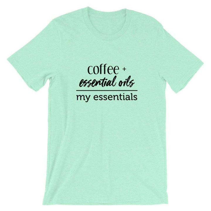 My Essentials (Light) Short-Sleeve Unisex T-Shirt Apparel Your Oil Tools Heather Mint S 